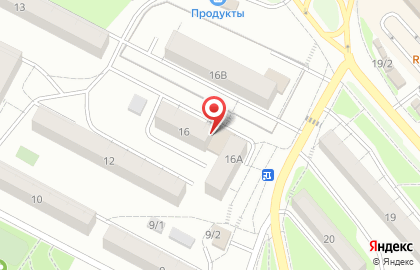 Сеть супермаркетов Вулкан в Свердловском районе на карте