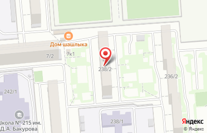 Магазин тканей в Новосибирске на карте