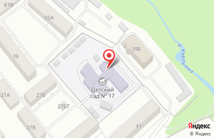 Центр развития ребенка Детский сад №17 в Ижевске на карте