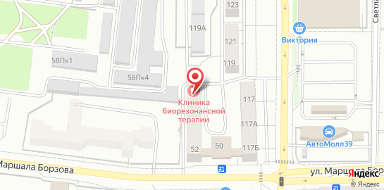 Лечебно-диагностический центр Клиника биорезонансной терапии и стоматологии на карте