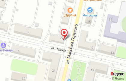 Кондитерская лавка Лакомка на улице Максима Горького на карте