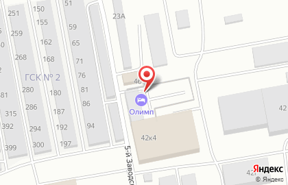 Отель Олимп в Белгороде на карте