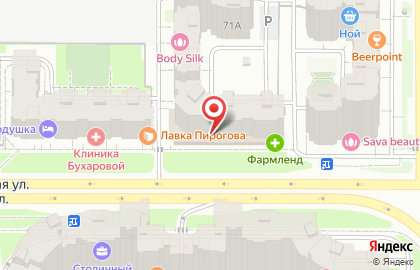 Лаборатория медицинских анализов List Lab в Ново-Савиновском районе на карте
