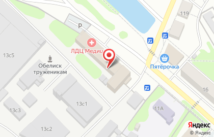 Компания Бисер на 23-й линии на карте