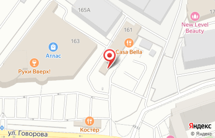 Автокомплекс Весана на улице Говорова на карте