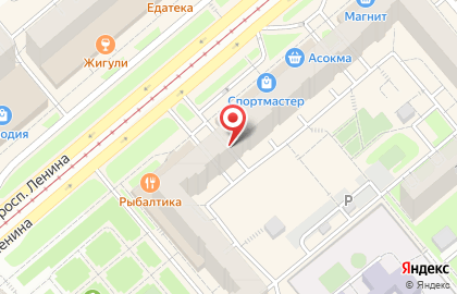 Парикмахерская Estel в Октябрьском районе на карте