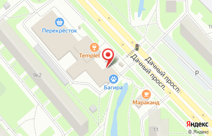 Магазин разливного пива Пивточка на проспекте Ветеранов на карте