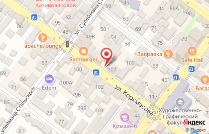 Салон сотовой связи 105 на карте