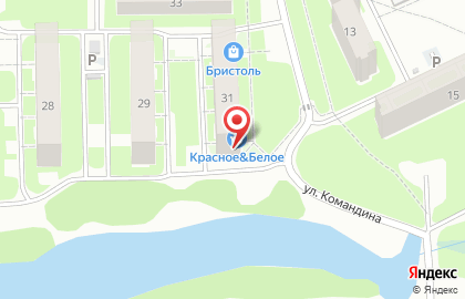 Магазин Красное & Белое в Нижнем Новгороде на карте