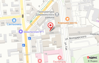 Адвокатский кабинет Комиссарова В.В. на карте