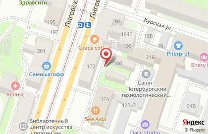 ЗАО Восток-Сервис на Лиговском проспекте на карте
