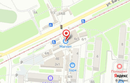 Магазин постельных принадлежностей в Центральном районе на карте