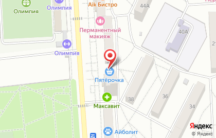 Супермаркет Покупочка на Краснополянской улице на карте