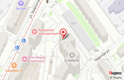 Стоматологическая клиника Стомарин в Московском районе на карте