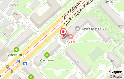 КБ Взаимодействие на проспекте Богдана Хмельницкого на карте