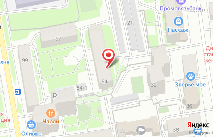 Пульс на улице Горького на карте