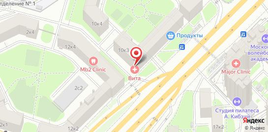 Клиника Суставлаб на карте