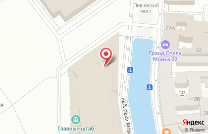 Круиз на Невском проспекте на карте