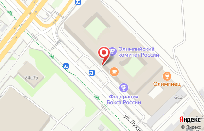 Федерация настольного тенниса России на карте