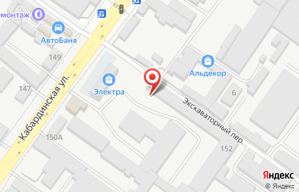 АГЗС на Кабардинской улице на карте