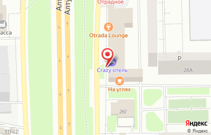 Погости.ру в Отрадном на карте