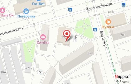 ЗАО Сирич на карте