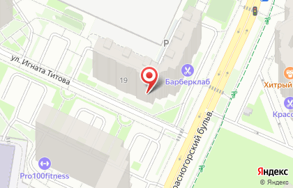 Барбершоп БарберКлаб на карте