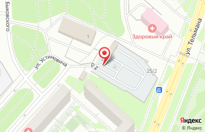 Автостоянка в Красноярске на карте