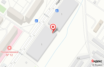 Мастерская по ремонту крупной бытовой техники Лидер Сервис на Народной улице на карте
