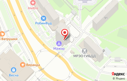 Магазин дверей в Пензе на карте