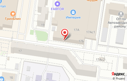 Салон химчистки Фея в Тольятти на улице Дзержинского на карте