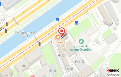 Невский Берег, тд на карте