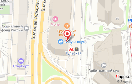 Кафе КофеТун-СушиТун в Даниловском районе на карте