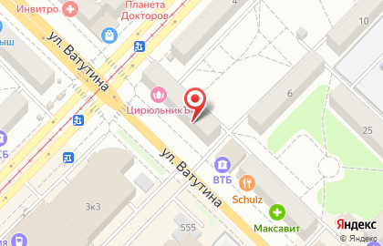 SMSTechnology на улице Ватутина на карте