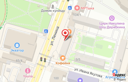Лабель на карте
