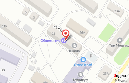 Первая частная школа на карте