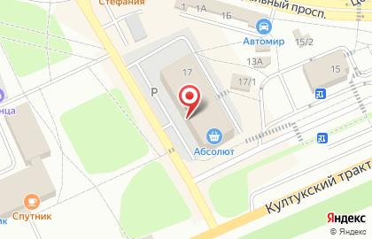 Мебельный салон Атриум в Шелехове на карте