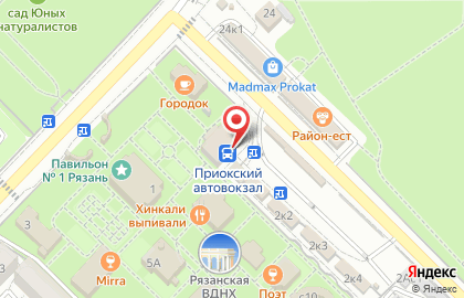 Мини-кафе на Окском проезде на карте