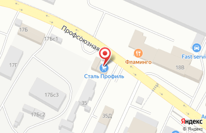 Оптовая компания Современный акцент на карте