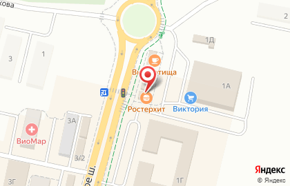 Торгово-сервисная компания Капля в Гурьевске на карте