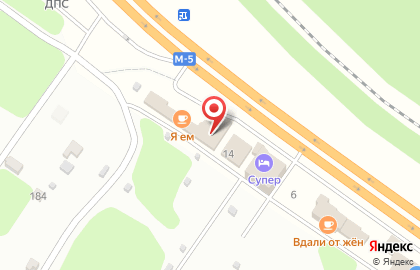 Супер на Куйбышевском шоссе на карте