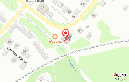 Автомойка 444 в Красноуфимске на карте