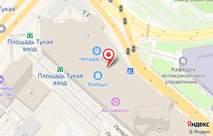 Магазин ортопедических матрасов и товаров для сна Askona на Петербургской улице на карте