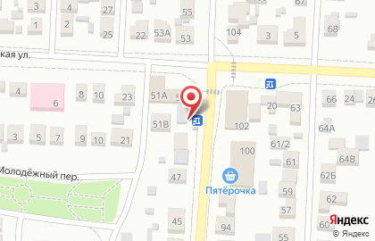 Аптека Сана в Железнодорожном районе на карте