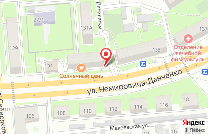 Оптово-розничный магазин Трио ВИД на улице Немировича-Данченко на карте