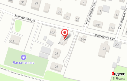 Дом престарелых Се Ля Ви на Колхозной улице на карте