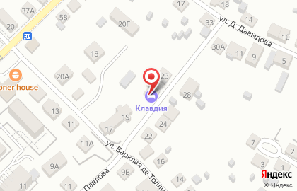 Гостевой дом Клавдия на карте
