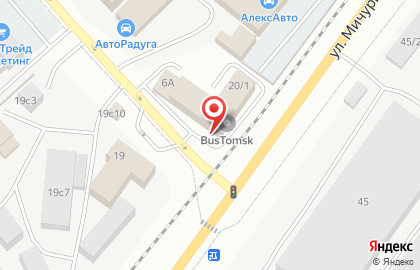 Магазин Аккумуляторные центры Мир аккумуляторов в переулке Мичурина на карте