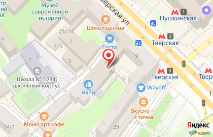 Интернет-магазин Мир дворников в Тверском районе на карте