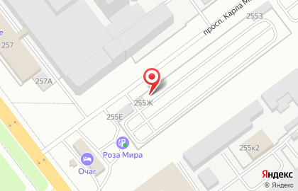 Тонировка в Кировском районе на карте